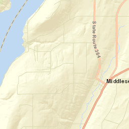 Valley View New York Street Map