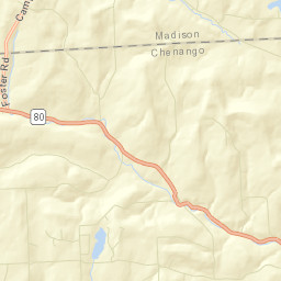 Upperville New York Street Map