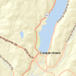 Whig Corners New York Street Map