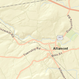 Dunnsville New York Street Map