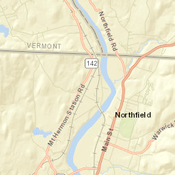 Northfield Street Map