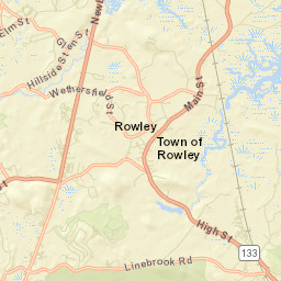 Rowley Street Map