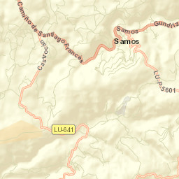 Samos Street Map
