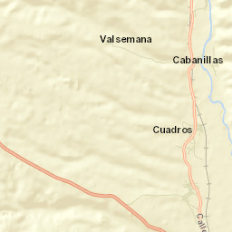 Cuadros Street Map