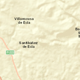 Santibáñez de Ecla Street Map