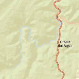 Tubilla del Agua Street Map