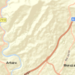 Artazu Street Map