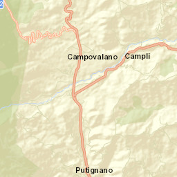 Campli Street Map
