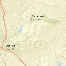 Aytos Street Map