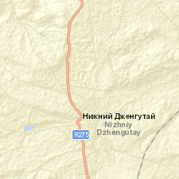 Nizhniy Dzhengutay Street Map