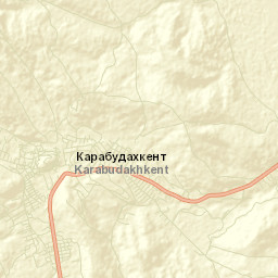 Karabudakhkent Street Map