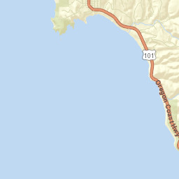 Port Orford Street Map