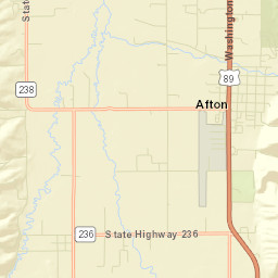 Afton Street Map
