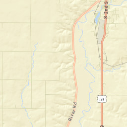 Cherokee County Street Map