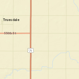 Buena Vista County Street Map