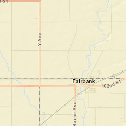 Fairbank Street Map