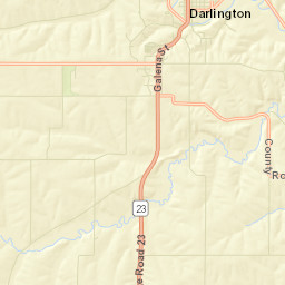 Lafayette County Street Map