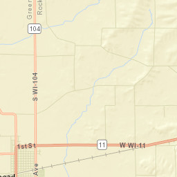 Brodhead Street Map