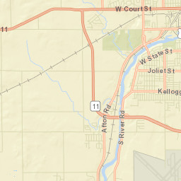 Rock County Street Map