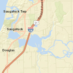 Douglas Street Map