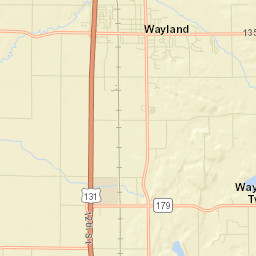 Wayland Street Map