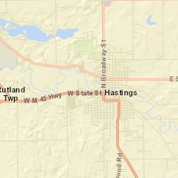 Hastings Street Map