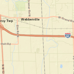 Webberville Street Map