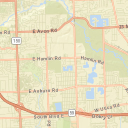 Rochester Street Map