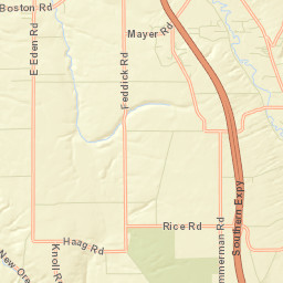 East Eden New York Street Map