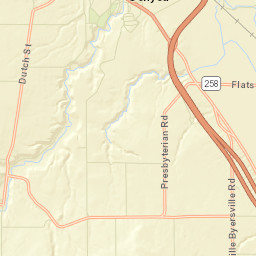 Tuscarora New York Street Map