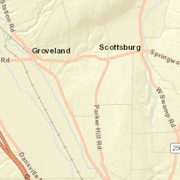 West Sparta New York Street Map