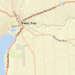 Seneca Mills New York Street Map