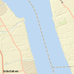 Sheldrake New York Street Map