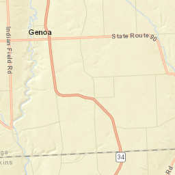 Pine Hollow New York Street Map