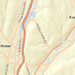Loring Crossing New York Street Map