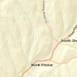 Rhode Island New York Street Map