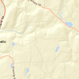 Stanbro New York Street Map