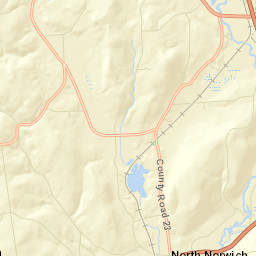 Sherburne New York Street Map