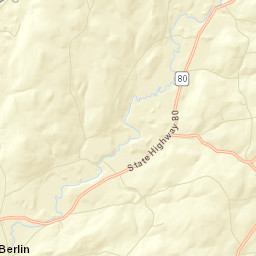 Pittsfield New York Street Map