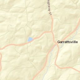 Garrattsville New York Street Map