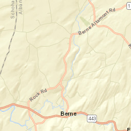 Knox New York Street Map