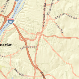 Van Allen Park New York Street Map