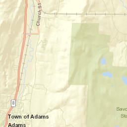 Adams Street Map