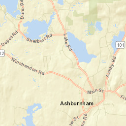Ashburnham Street Map