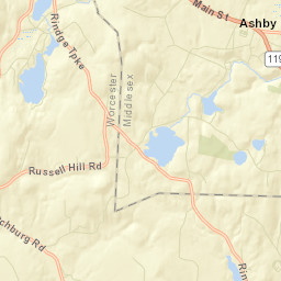 Ashby Street Map