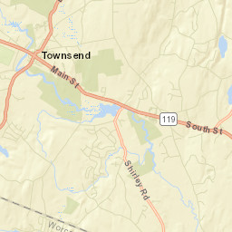 Townsend Street Map