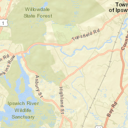 Ipswich Street Map