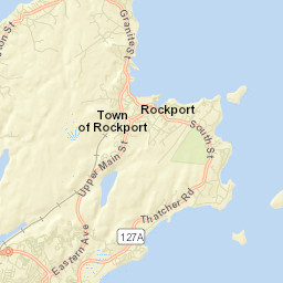 Rockport Street Map