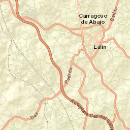 Lalín Street Map