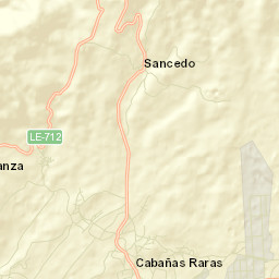 Sancedo Street Map